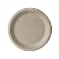 PURE TALERZ Z TRZCINY CUKROWEJ 18cm NATURALNY (_/10/50)
