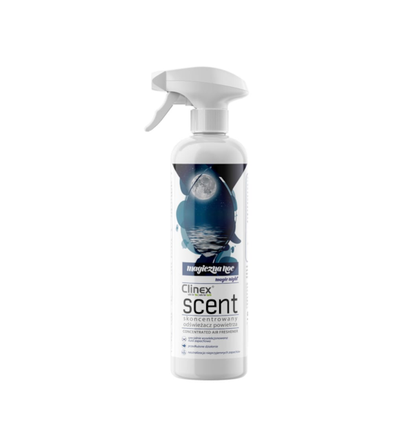CLINEX SCENT Skoncentrowany odświeżacz powietrza MAGICZNA NOC 0,5L (136/6/1)