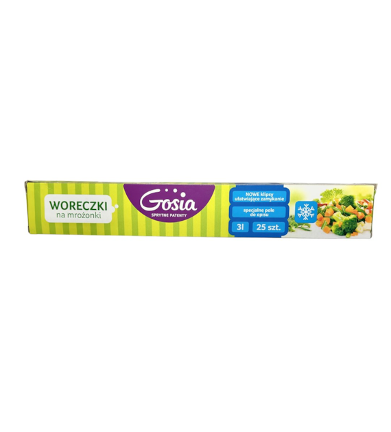 GOSIA WORKI NA MROŻONKI 3L (25szt) 25x32