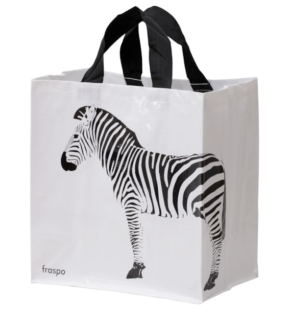 EKO TORBA 24L PP ANIMALS ZEBRA MIX