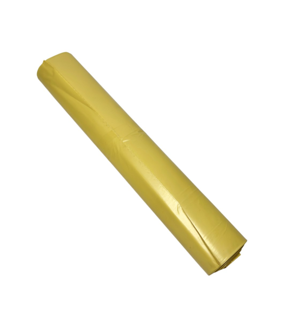 Worki na odpady 120L LDPE żółte ETYKIETA (_/30/10)