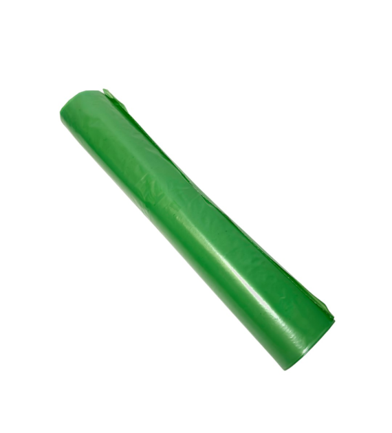 Worki na odpady 120L LDPE zielone ETYKIETA (_/30/10)