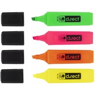 d.rect ZAKREŚLACZE MIX KOLOR (4szt)