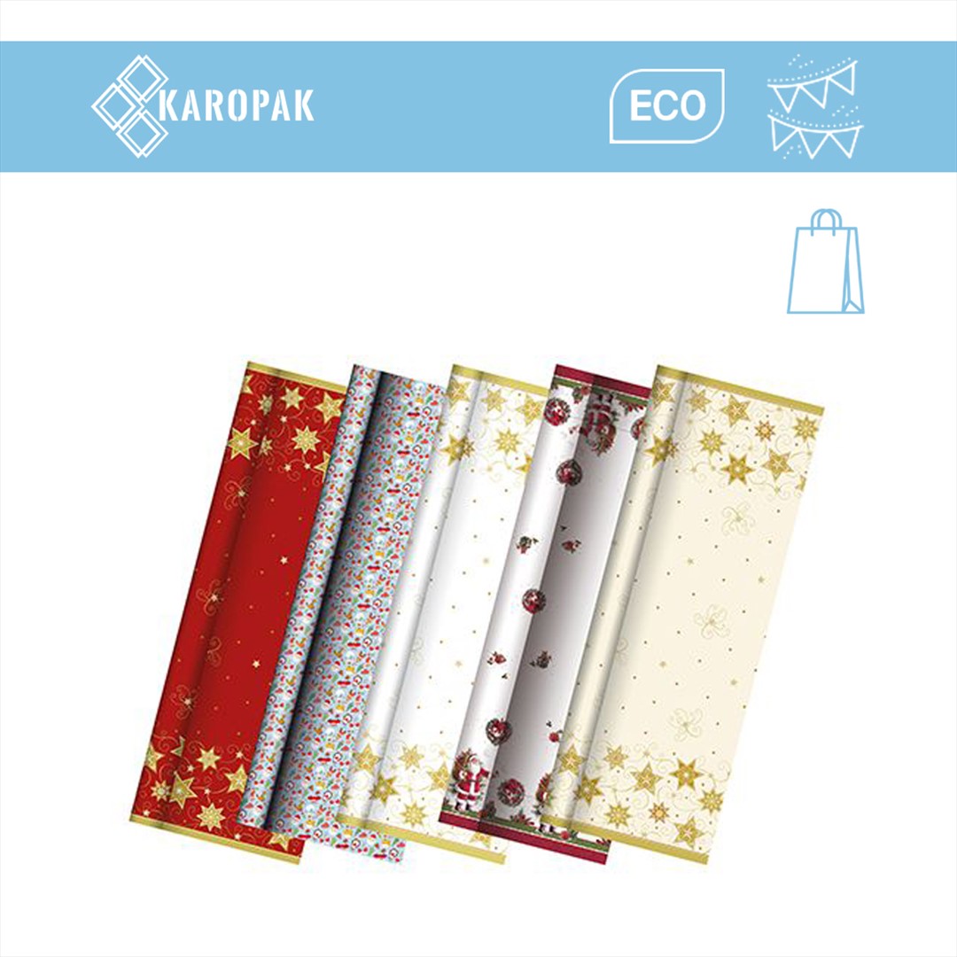 OBRUS PAPIEROWY W ROLCE 1,2 x 6m LAKIEROWANY ŚWIĄTECZNY (_/25/1)