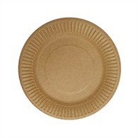Enjoy Eat&Go talerz papierowy KRAFT 15cm (117/10/100)