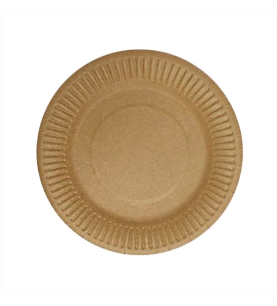 Enjoy Eat&Go talerz papierowy KRAFT 15cm (117/10/100)