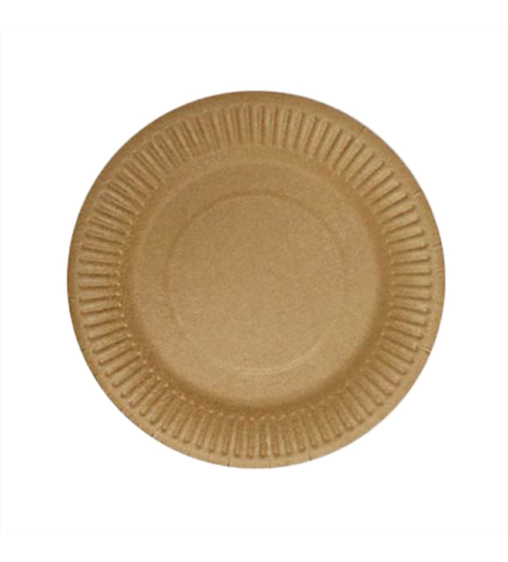 Enjoy Eat&Go talerz papierowy KRAFT 15cm (117/10/100)