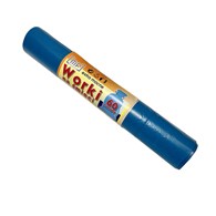 Worki na odpady 60L LDPE niebieskie ETYKIETA (_/40/15)