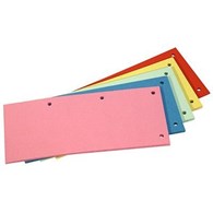 PRZEKŁADKI KARTONOWE DO SEGREGATORA niebieskie 100szt