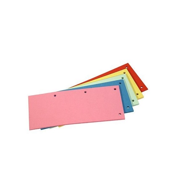 PRZEKŁADKI KARTONOWE DO SEGREGATORA niebieskie 100szt