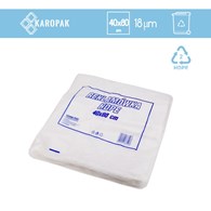 Reklamówki HDPE 40/80 SUPER MOCNA 18mic (40/10/100)