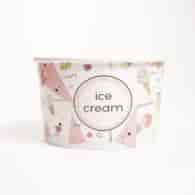 MISKA PAPIEROWA NADRUK ICE CREAM 245ml (_/24/25)