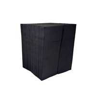 ETUI NA SZTUĆCE SERWETKA  AIRLAND CZARNA  40X33 (_/3/160)