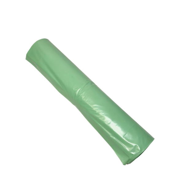 Worki na odpady 160L LDPE zielone ETYKIETA (_/20/10)