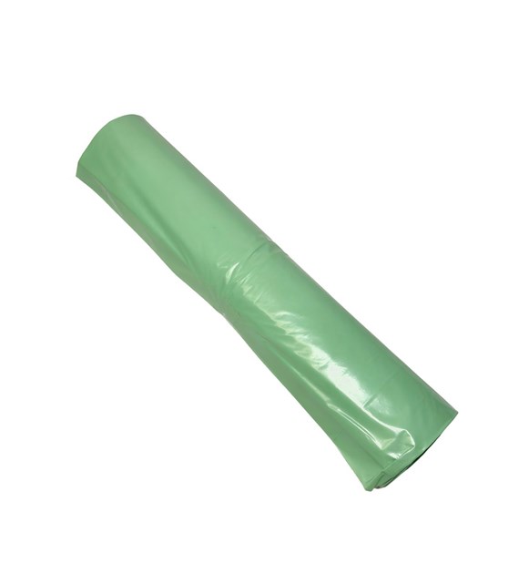 Worki na odpady 160L LDPE zielone ETYKIETA (_/20/10)