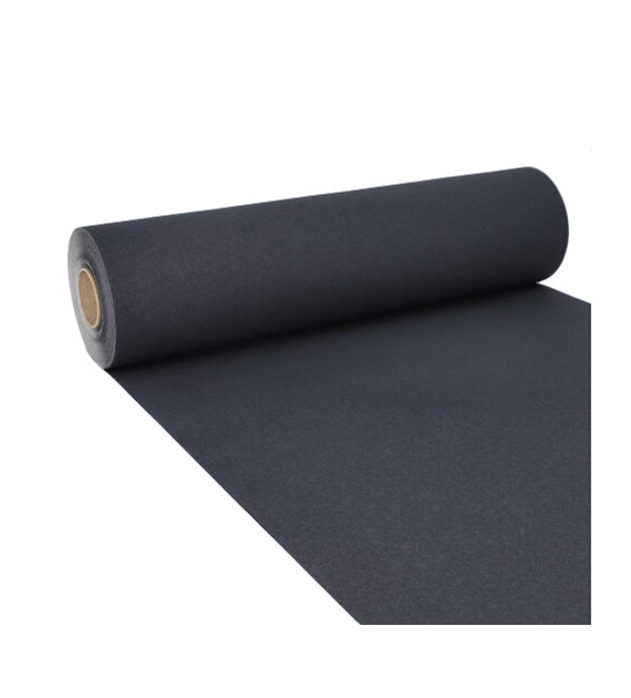 BIEŻNIK W ROLCE 24m/40cm ROYAL COLECTION Z BIBUŁY CZARNY(_/4/1)