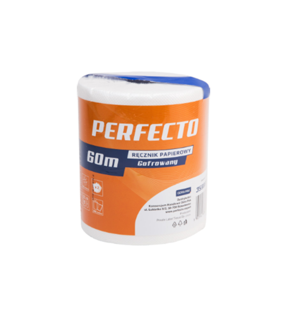 PERFECTO Ręcznik papierowy 60m 2W celuloza (22/15/1)