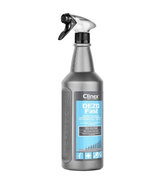 CLINEX DEZOFAST Preparat dezynfekująco-myjący 1L (76/6/1)