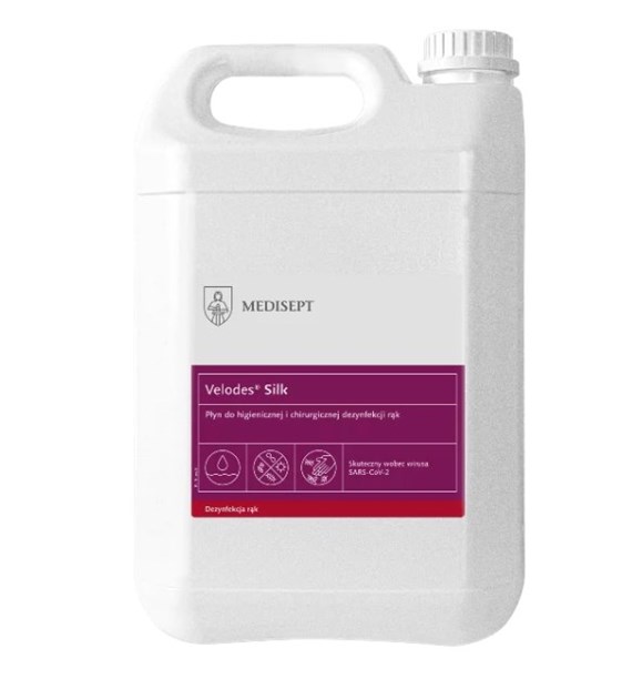 MEDISEPT Velodes Silk płyn do dezynfekcji rąk 5L (_1/1)