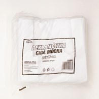 Reklamówki wielorazowe GIGA MOCNA 25/45 BIAŁE 51mic (100/5/100)