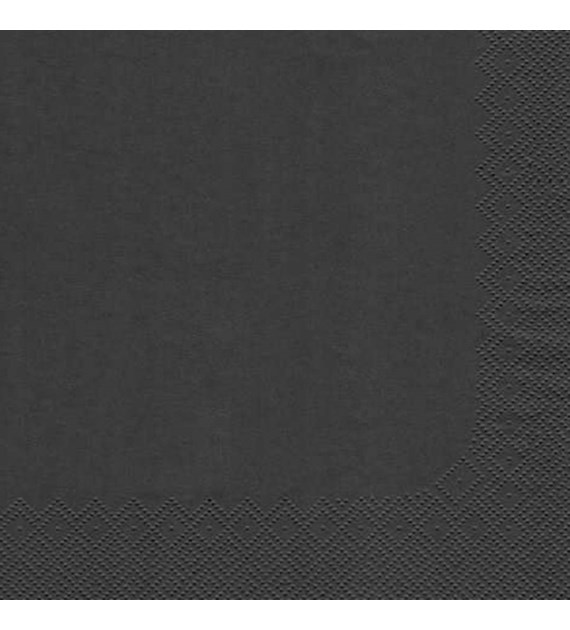 AHA serwetka 2-W 33x33 CZARNA (30/8/250)