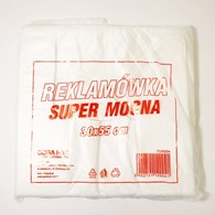Reklamówki HDPE 30/55 SUPER MOCNA 14,5mic (80/10/120)