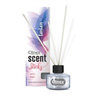 CLINEX SCENT STICKS Patyczki zapachowe neutralizujące nieprzyjemne zapachy FANTASY 45ml (114/12/1)