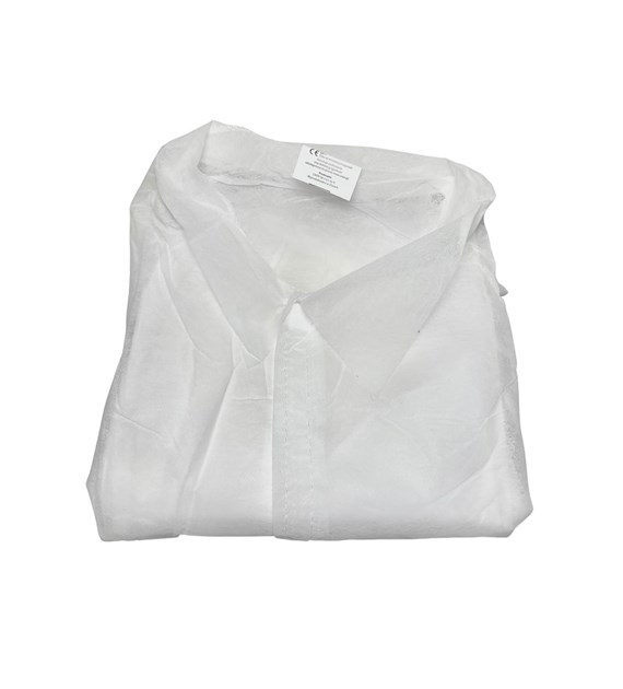 FARTUCH PP NA RZEPY BIAŁY XXXL