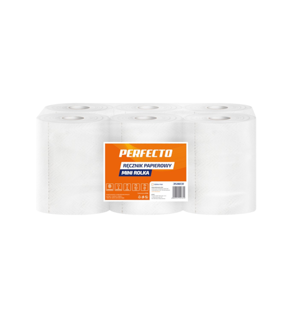 PERFECTO Ręcznik papierowy 40m 2W celuloza (48/2/6)