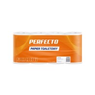 PERFECTO Papier toaletowy MAŁA ROLKA 165 listków 2W celuloza (36/7/8)
