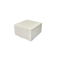 PUDEŁKO DO CIAST ZAMYKANE 130x130x70 BIAŁE (_/11/20)