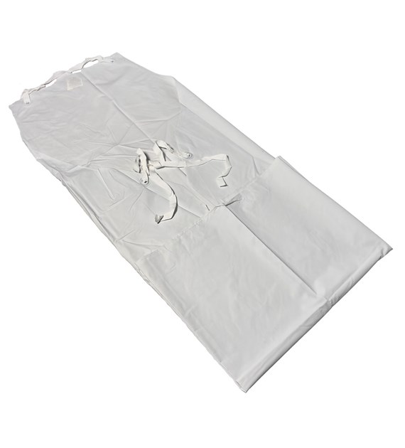 FARTUCH PVC GUSTAW 90/120 BIAŁY