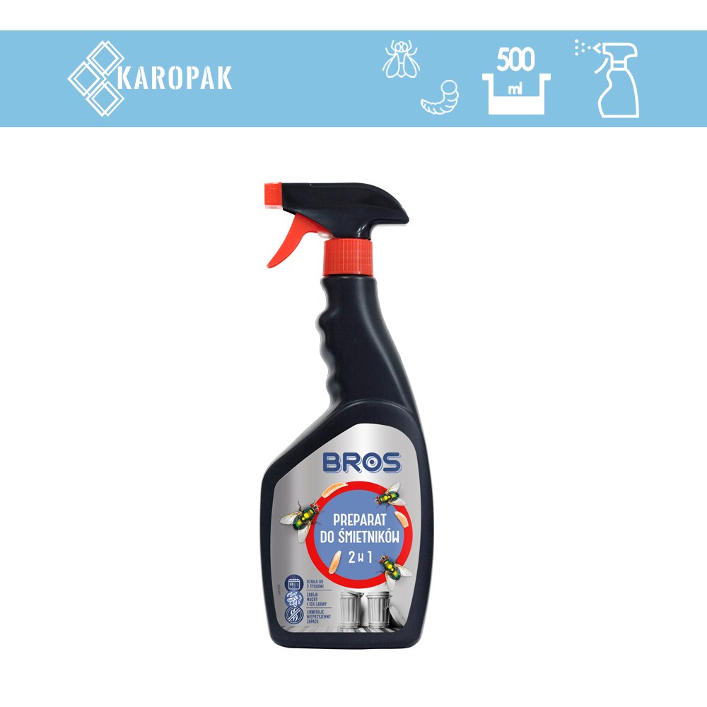 BROS Preparat do śmietników 2w1 500ml (_/6/1)