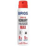 BROS SPRAY NA KOMARY I KLESZCZE CZERWONY MAX 90ml (_/12/1)
