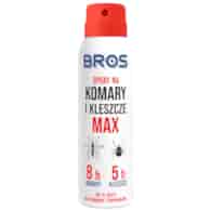 BROS SPRAY NA KOMARY I KLESZCZE CZERWONY MAX 90ml (_/12/1)