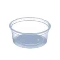 Pojemnik na sos PP TRANSPARENTNY fi67mm 50ml (27/20/100)