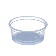 (REUSE) Pojemnik na sos PP TRANSPARENTNY fi67mm 50ml (27/20/100