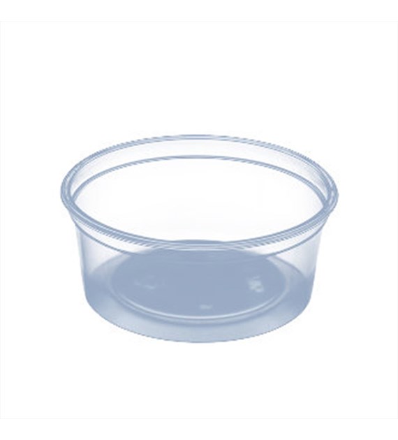 (REUSE) Pojemnik na sos PP TRANSPARENTNY fi67mm 50ml (27/20/100)