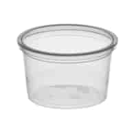 Pojemnik na sos PP TRANSPARENTNY fi67mm 80ml (27/20/100)