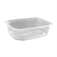 (REUSE) Pojemnik na surówkę prostokątny PP 125ml żebrowany (45/10/100)