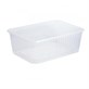 (REUSE) Pojemnik na surówkę prostokątny PP 150ml żebrowany (45/10/100)
