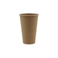 (SUP) KUBEK PAPIEROWY 400ml KRAFT (_/12/50)