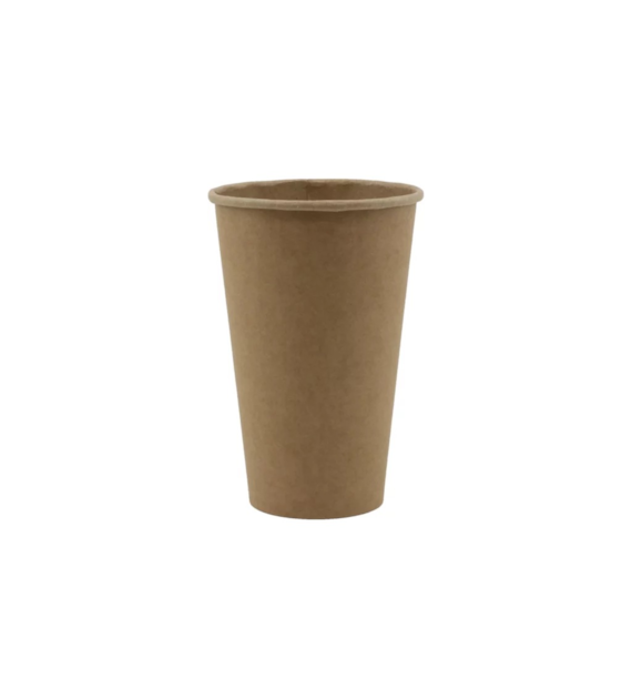 (SUP) KUBEK PAPIEROWY 400ml KRAFT (_/12/50)