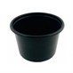 (REUSE) Pojemnik okrągły PP D-8117C fi115mm 450ml CZARNY (24/10/50)