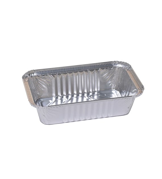 Foremka aluminiowa prostokątna do zamykania 675ml R-54 (_/14/100)