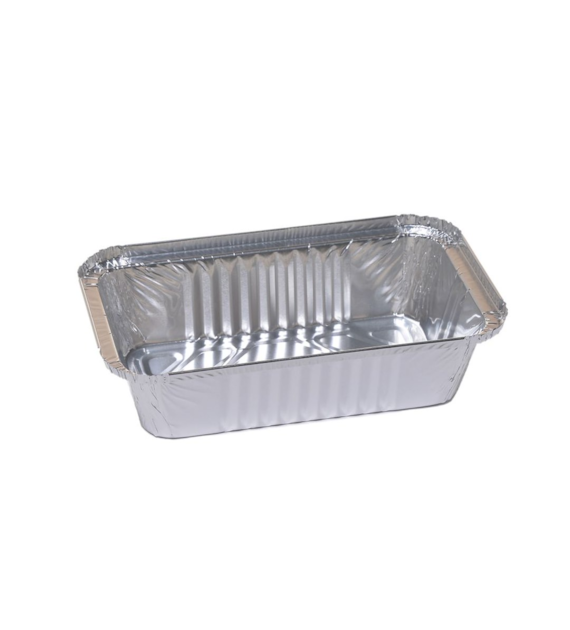 Foremka aluminiowa prostokątna do zamykania 675ml R-54 (_/14/100)