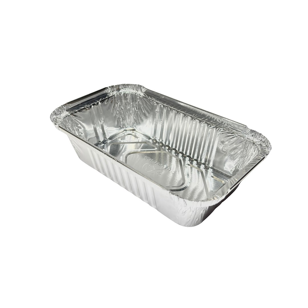 Foremka aluminiowa prostokątna do zamykania 675ml R-54 (_/10/100)