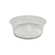 Pojemnik okrągły PP 8113C fi115mm 250ml TRANSPARENTNY (24/10/50)