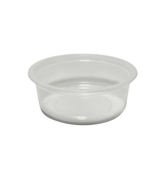 Pojemnik okrągły PP 8113C fi115mm 250ml TRANSPARENTNY (24/10/50)