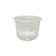 Pojemnik okrągły PP 8118C fi115mm 500ml TRANSPARENTNY (24/10/50)